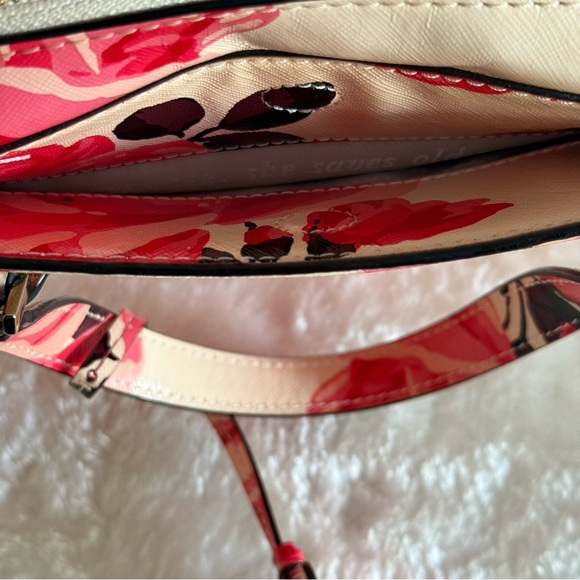 Kate Spade Cameron Street Roses Little Babe handbag / crossbody - Picture 14 of 17